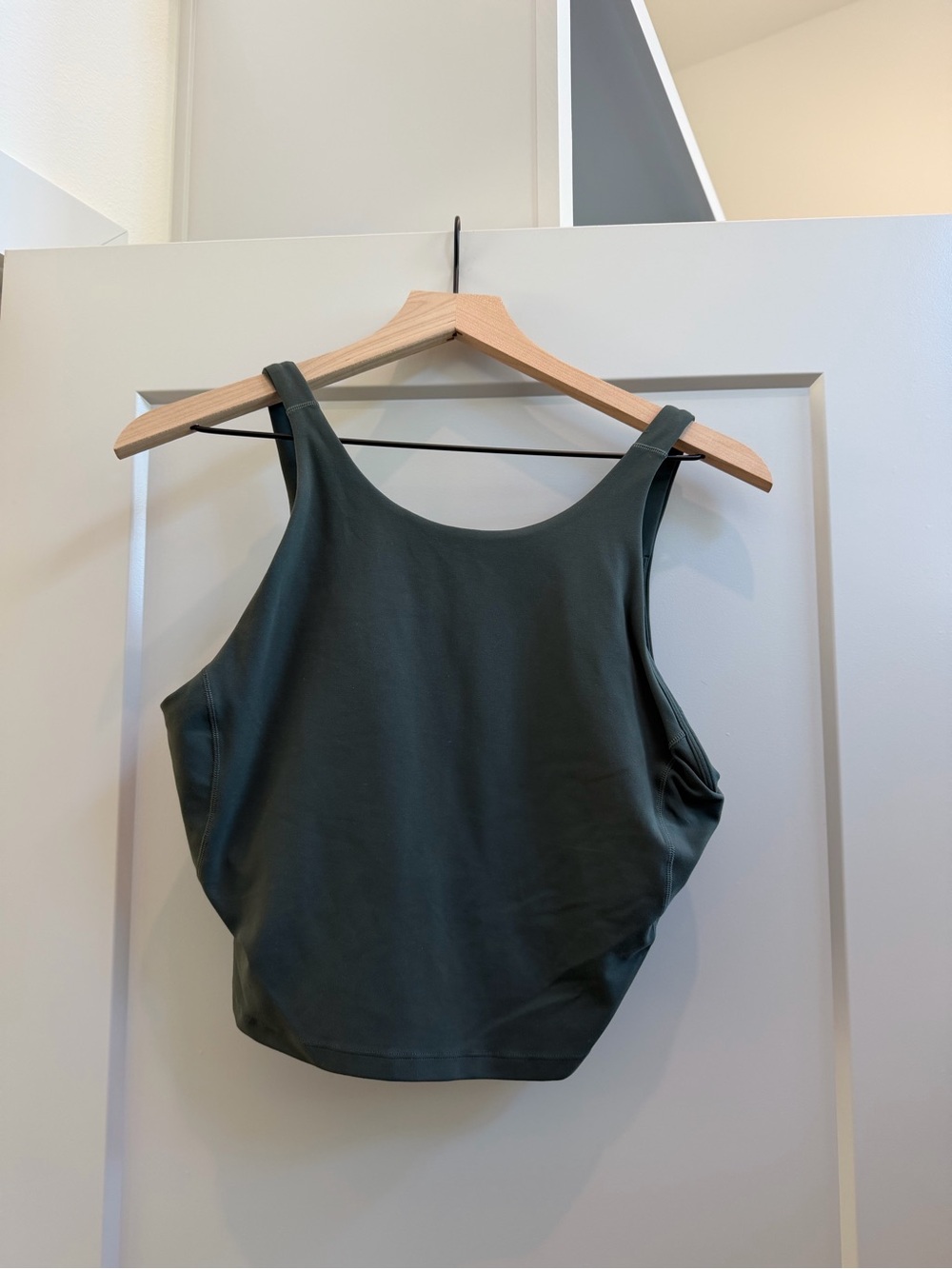 lululemon athletica Forest Green Scoop Tank